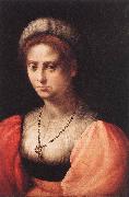 PULIGO, Domenico Portrait of a Lady agf Sweden oil painting reproduction